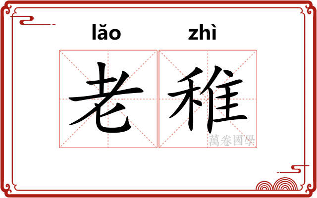 老稚