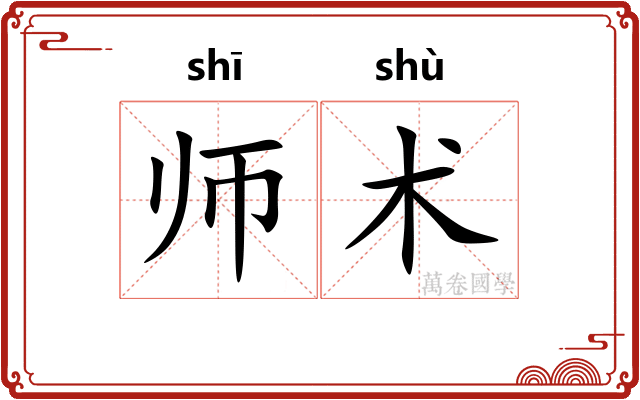师术