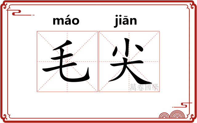 毛尖