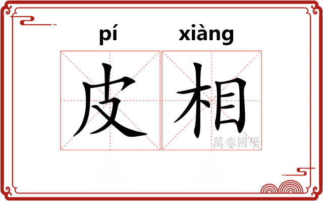 皮相