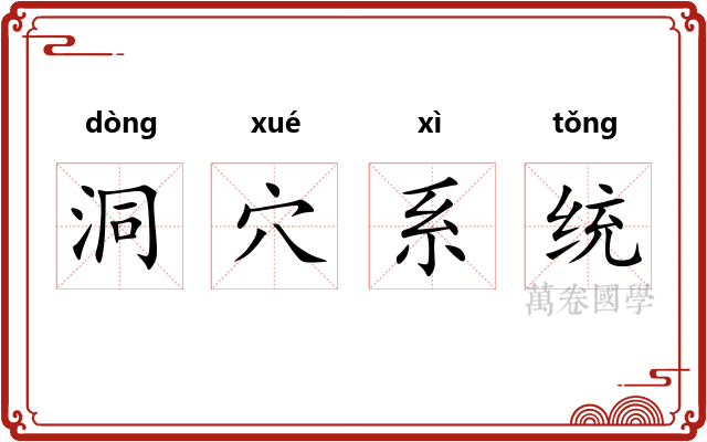 洞穴系统 洞穴系统