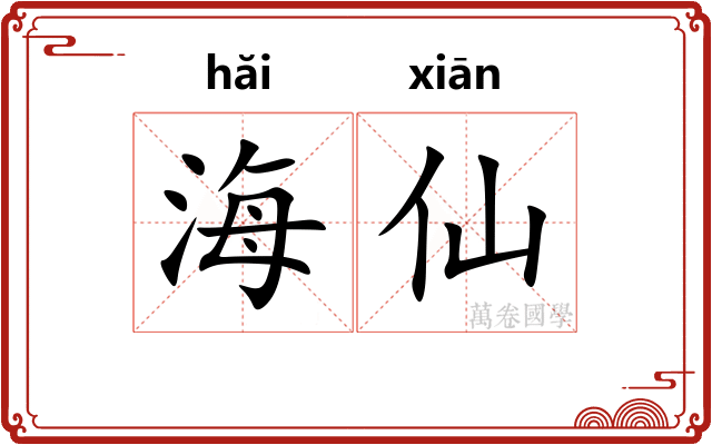 海仙