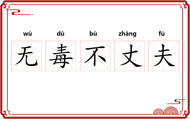 无毒不丈夫 无毒不丈夫