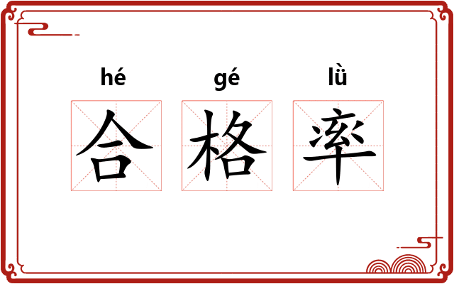 合格率