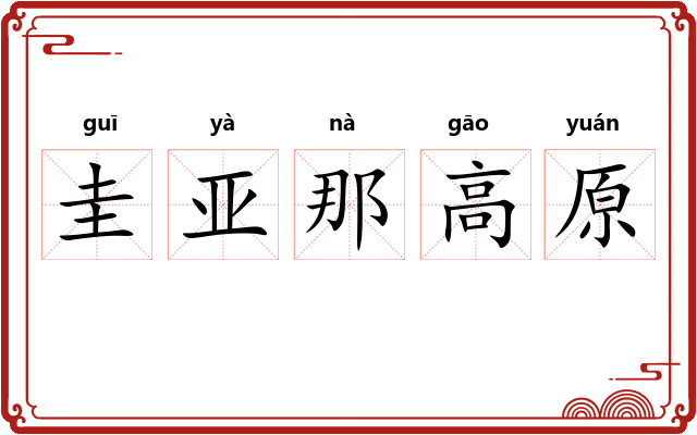 圭亚那高原