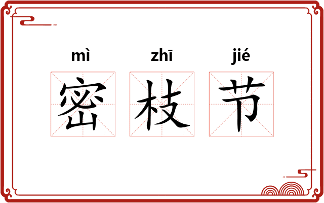 密枝节