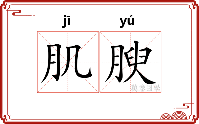肌腴