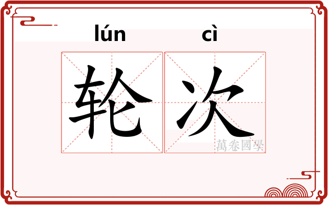 轮次