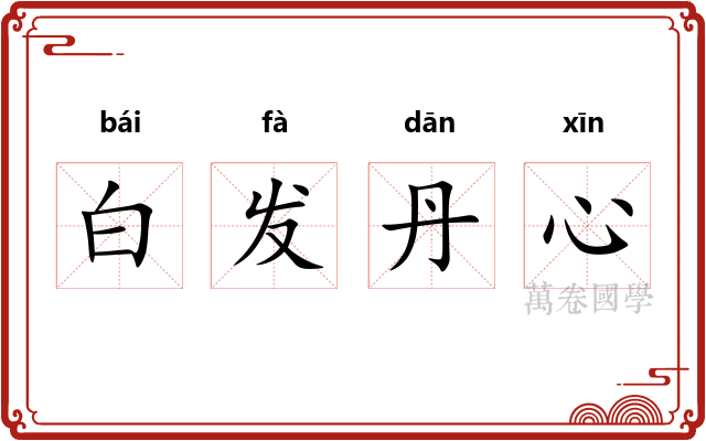 白发丹心