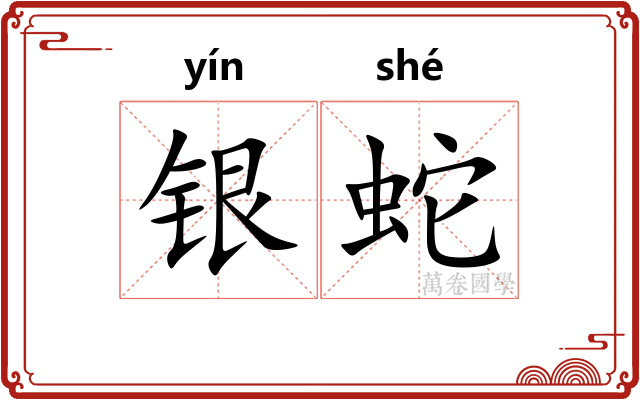 银蛇