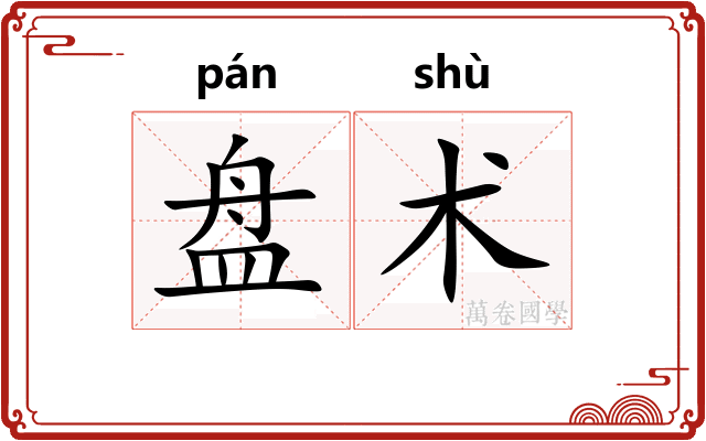 盘术 盘术