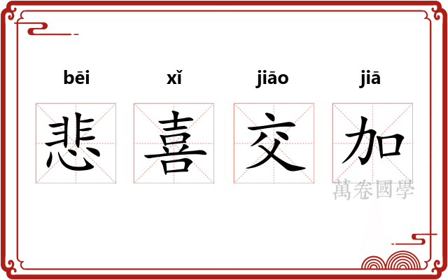 悲喜交加 悲喜交加