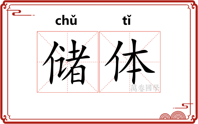 储体