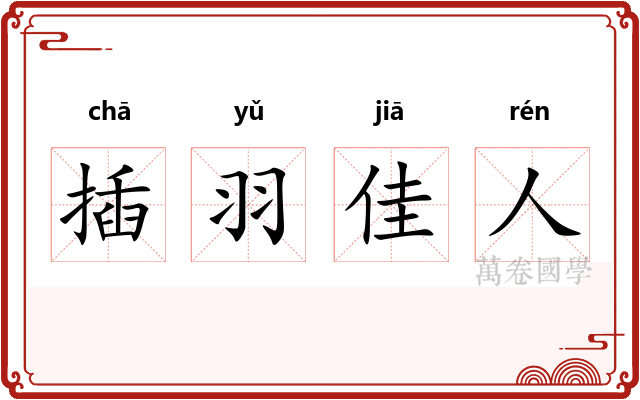插羽佳人