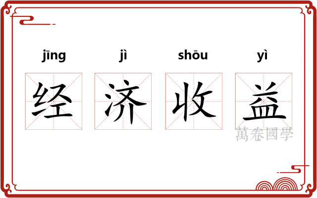 经济收益