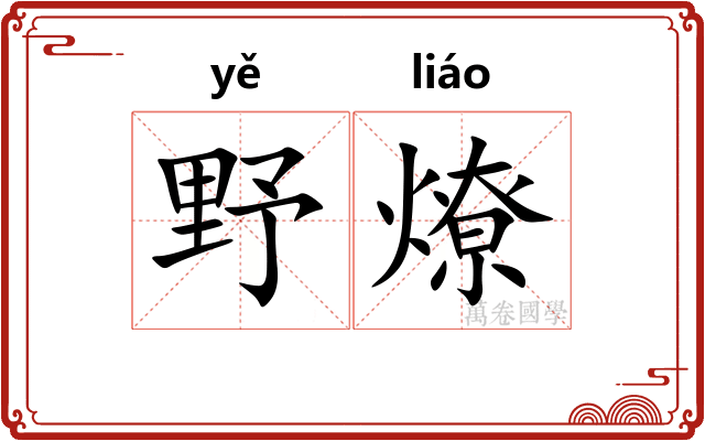 野燎
