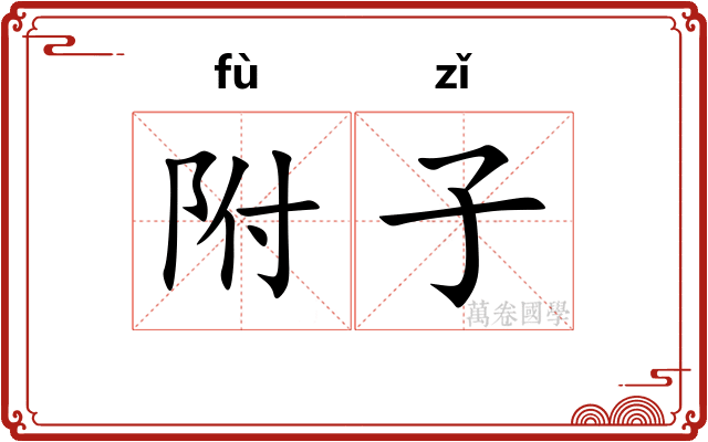 附子 附子