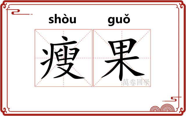 瘦果 瘦果