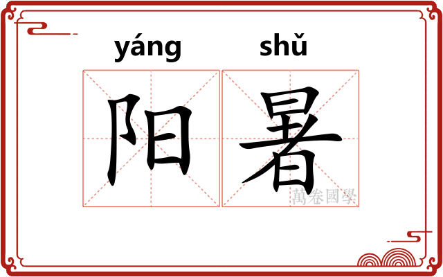 阳暑