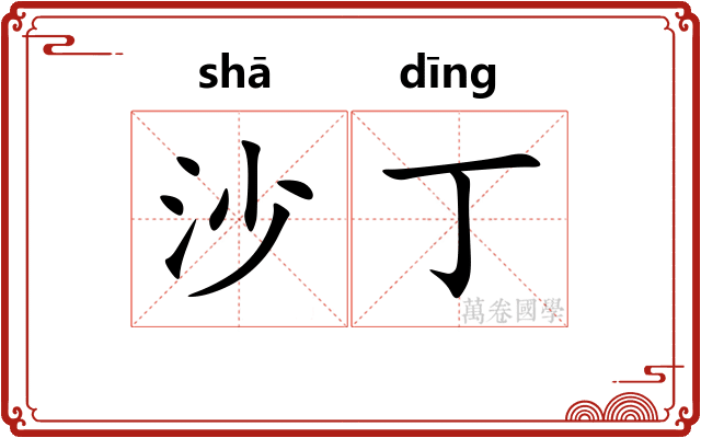 沙丁