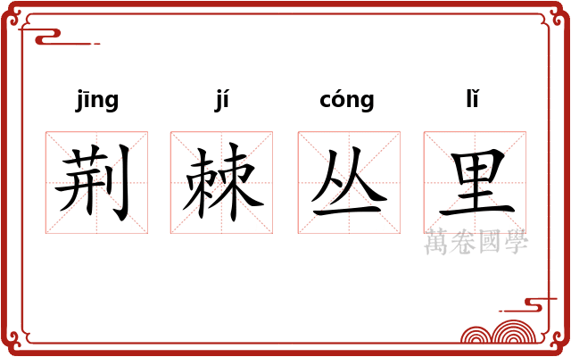 荆棘丛里