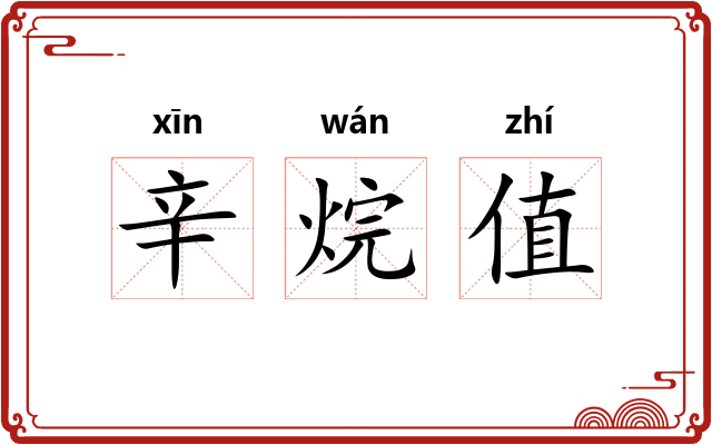 辛烷值
