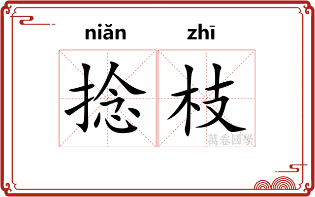 捻枝