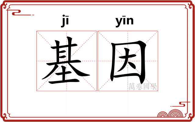 基因