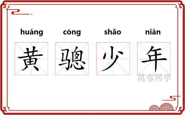 黄骢少年 黄骢少年