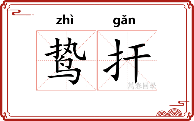 鸷扞