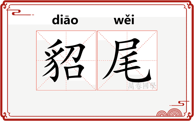 貂尾