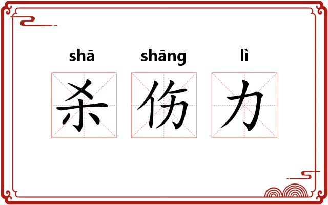 杀伤力