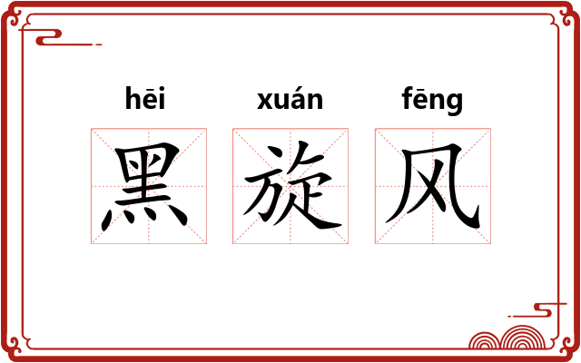 黑旋风 黑旋风