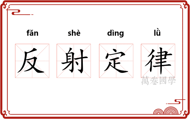 反射定律