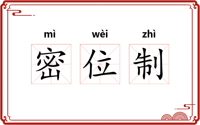 密位制