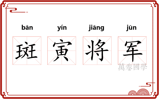 斑寅将军 斑寅将军