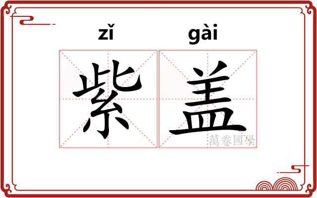 紫盖