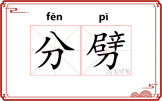 分劈