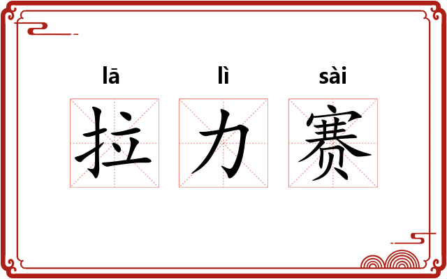 拉力赛 拉力赛