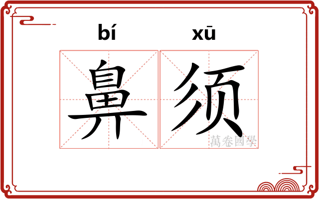 鼻须