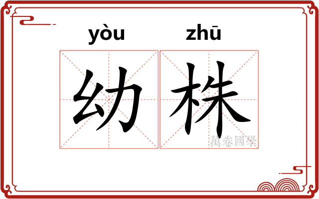 幼株