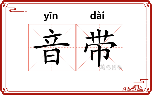 音带 音带
