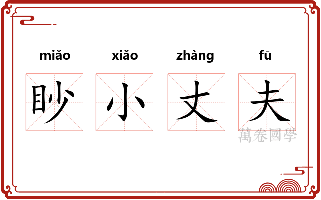 眇小丈夫