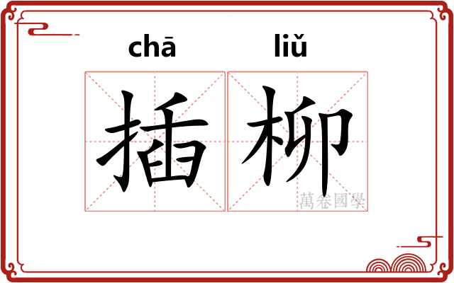 插柳