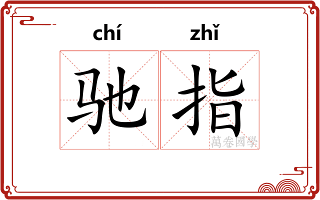 驰指