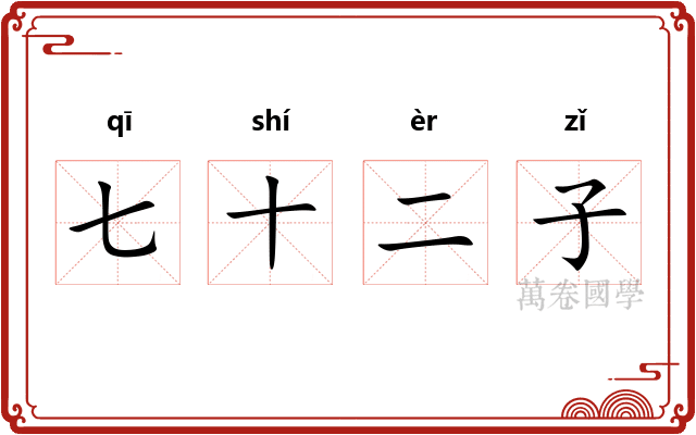 七十二子