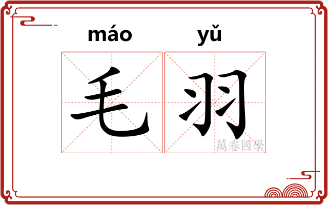 毛羽