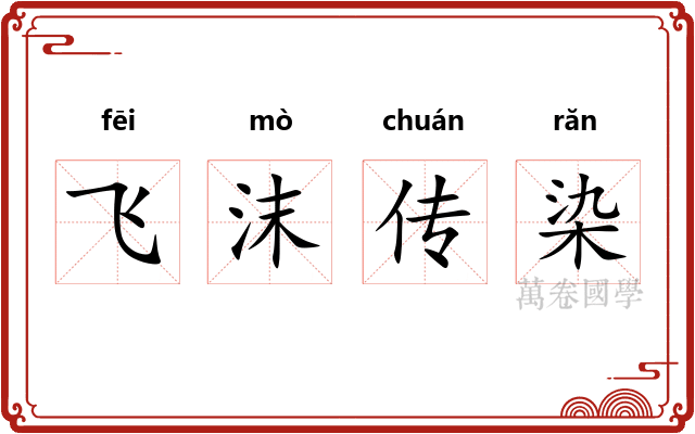 飞沫传染