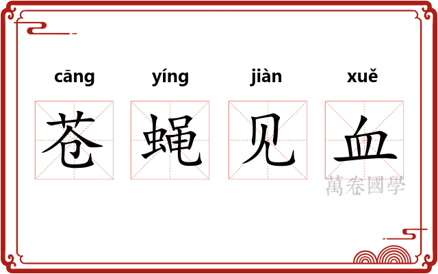 苍蝇见血 苍蝇见血
