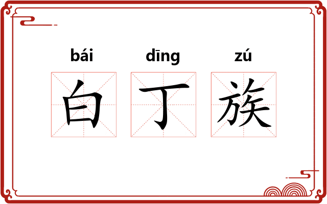 白丁族